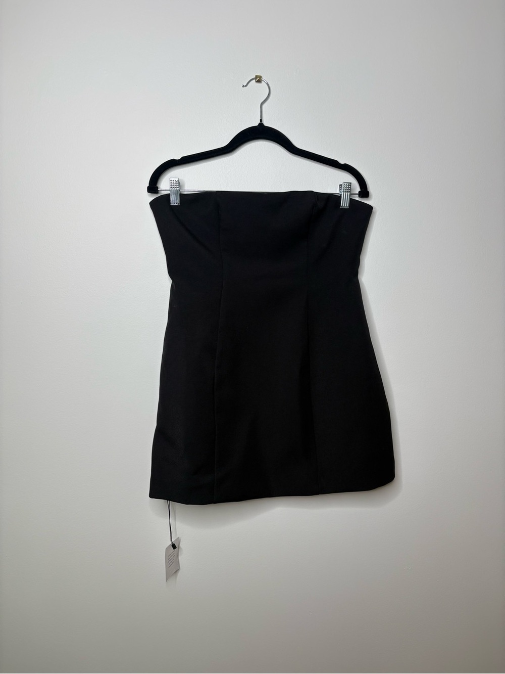 ALL THE WAYS Nikola Strapless Mini Dress Black Tube - Picture 3 of 7